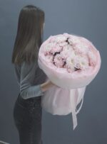 Хризантема персиковая 5 веток